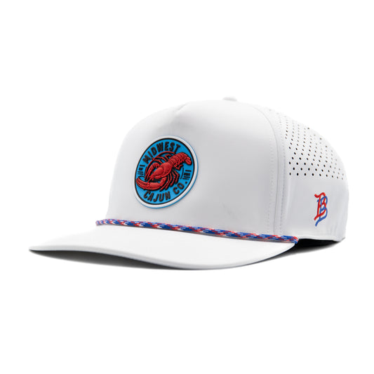 Midwest Cajun Co. Rope Hat - White