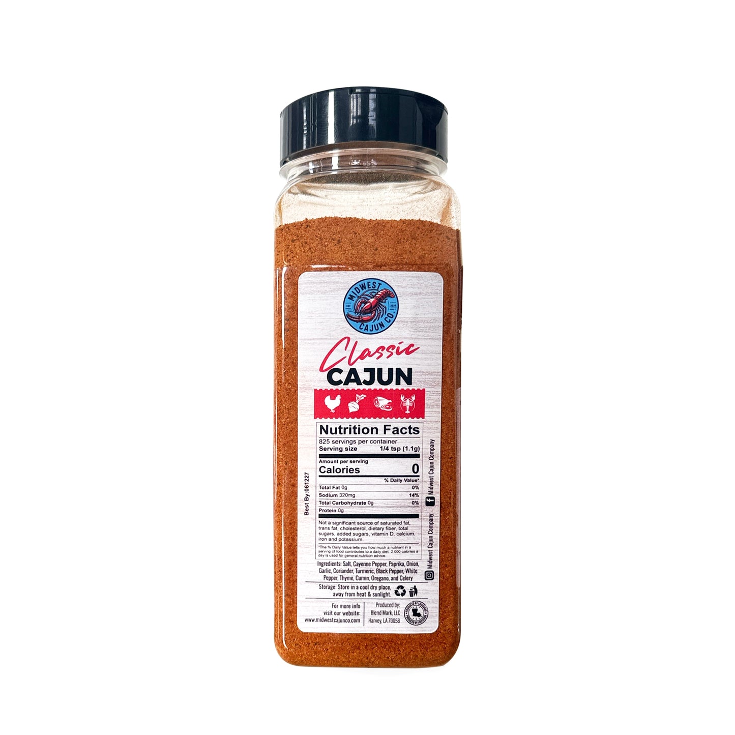 Classic Cajun Spice Blend - 32oz